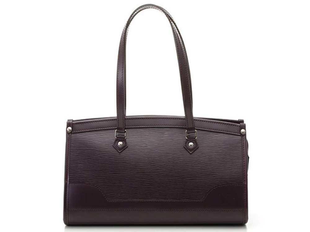LOUIS VUITTON Madeleine Shoulder Bag Epi Cassis